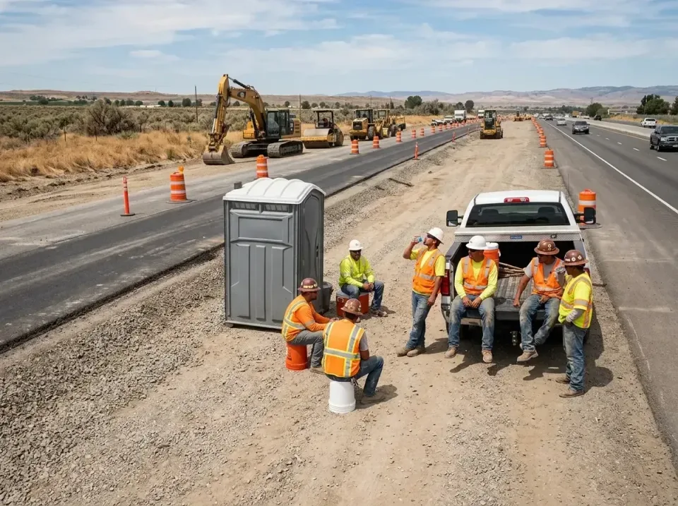 highway-road-construction-crew-007 — frequently asked questions, Porta Potty and Restroom Rentals in Alpharetta, GA